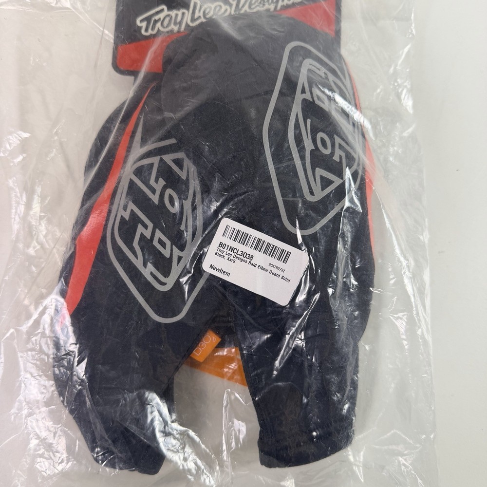 Troy Lee Designs RAID ELBOW GUARD Solid Black XS/SM 575003201