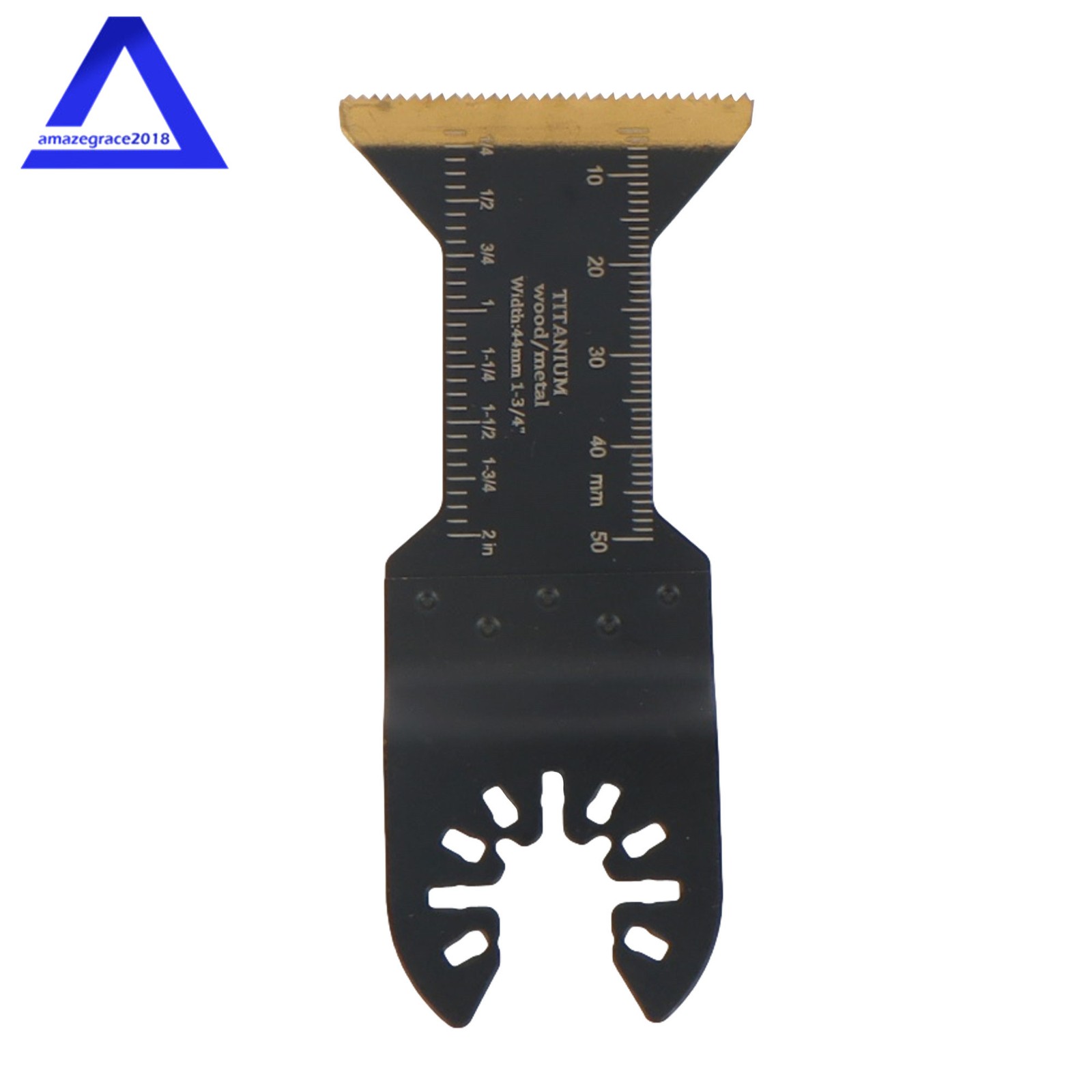 15 PCS Titanium Oscillating Saw Blades Metal Cutting Multitool Blades for Nails