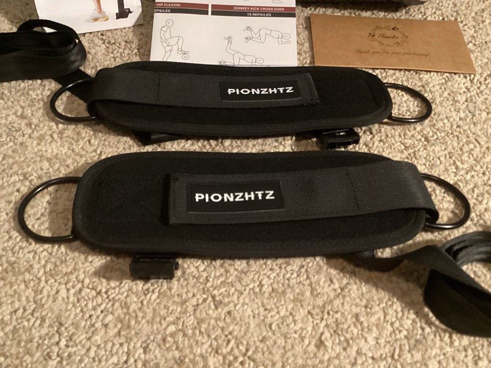 2 Pack Adjustable Foot Weight - Ankle Straps For Cable Machine And Dumbbells