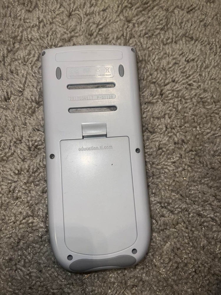 Texas Instruments TI-84 Plus Silver Edition Graphing Calculator Gray Dead Pixels