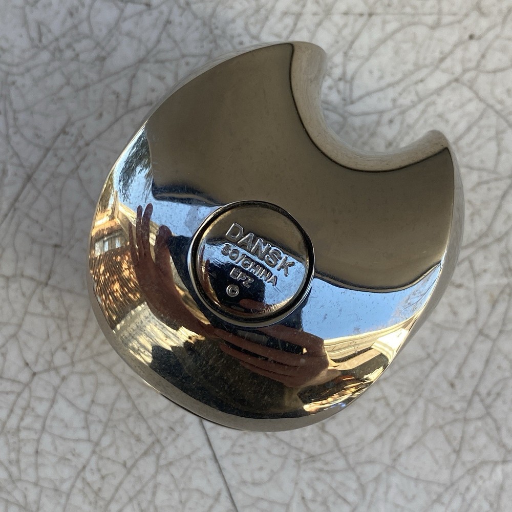 Dansk Otero Paperweight Silver plated