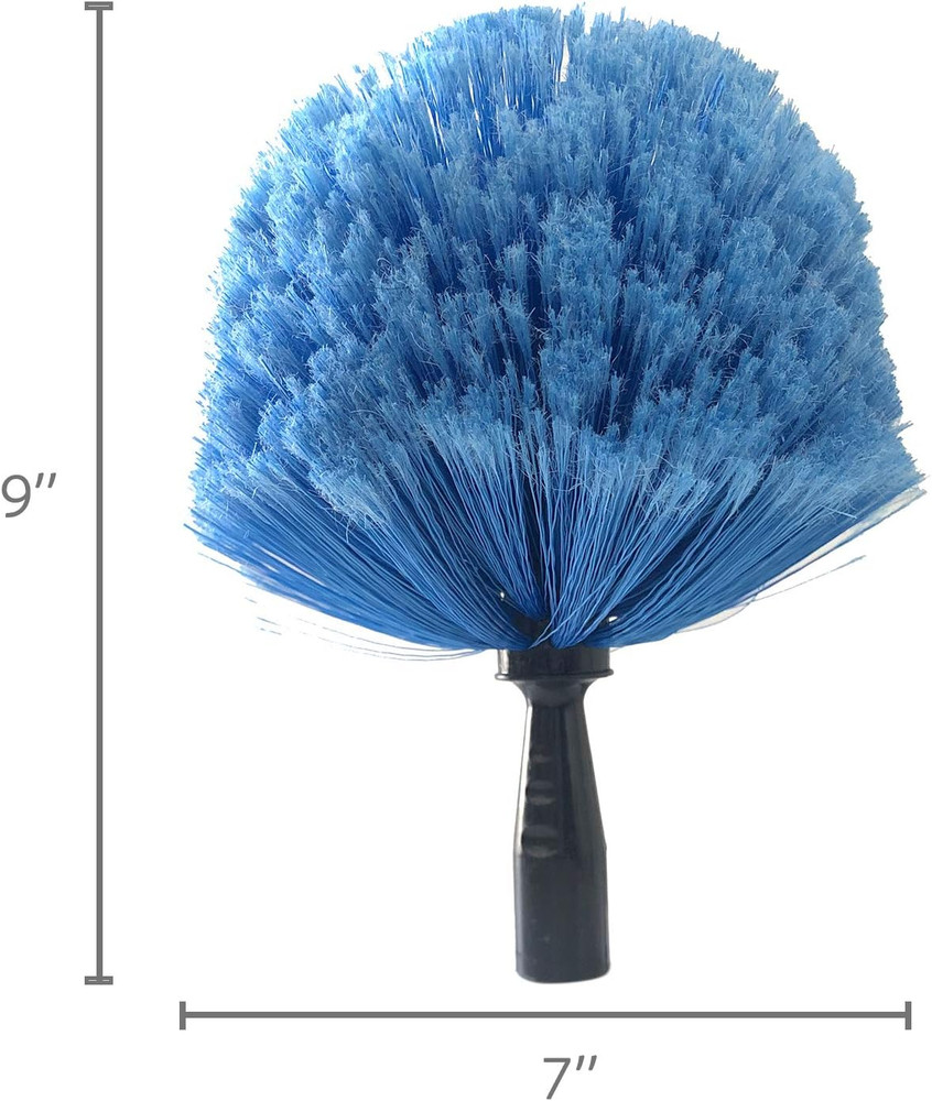 Cobweb Duster with Extension Pole, 10 FT Long Duster for High Ceilings, Walls, M