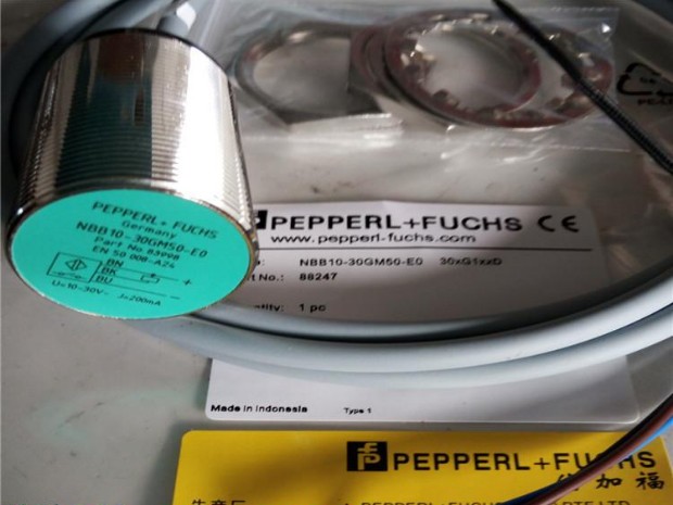 New Pepperl + Fuchs Proximity Sensor NBB10-30GM50-E0