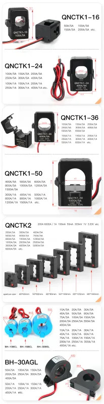 Current Transformer Split Core 3 Phase Clamp CT 2000/5A 2500/5A 3000/5A 4000/5A