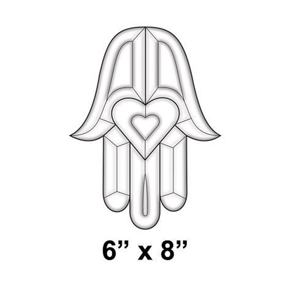 Exquisite Cluster Hand of Fatima #EC159