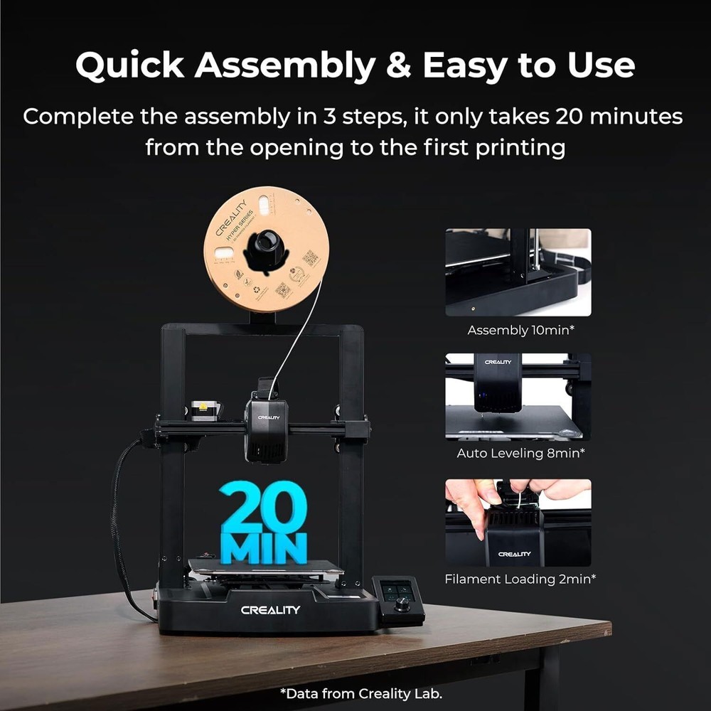 Creality Ender 3 V3 SE 3D Printer with CR Touch Strain Sensor for Auto Leveling