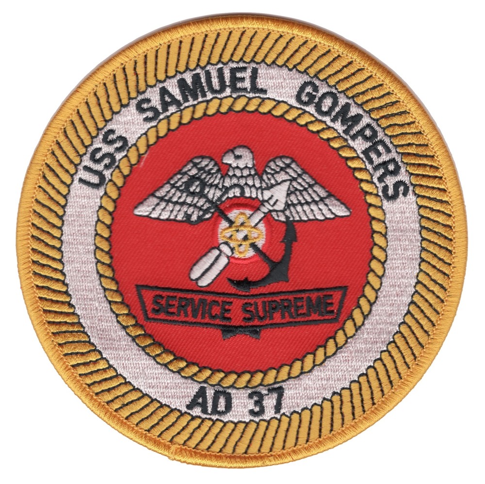 AD-37 USS Samuel Gompers Patch