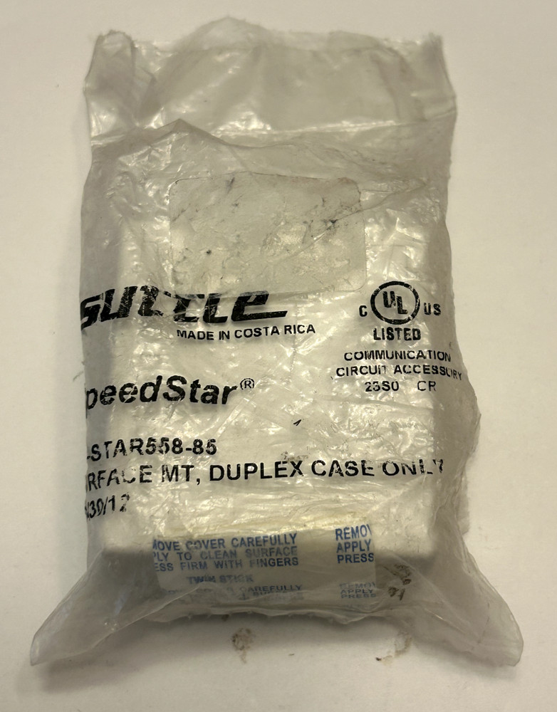 SUTTLE SpeedStar SE-STAR558-85 - Surface MT, Duplex Case Only  - New