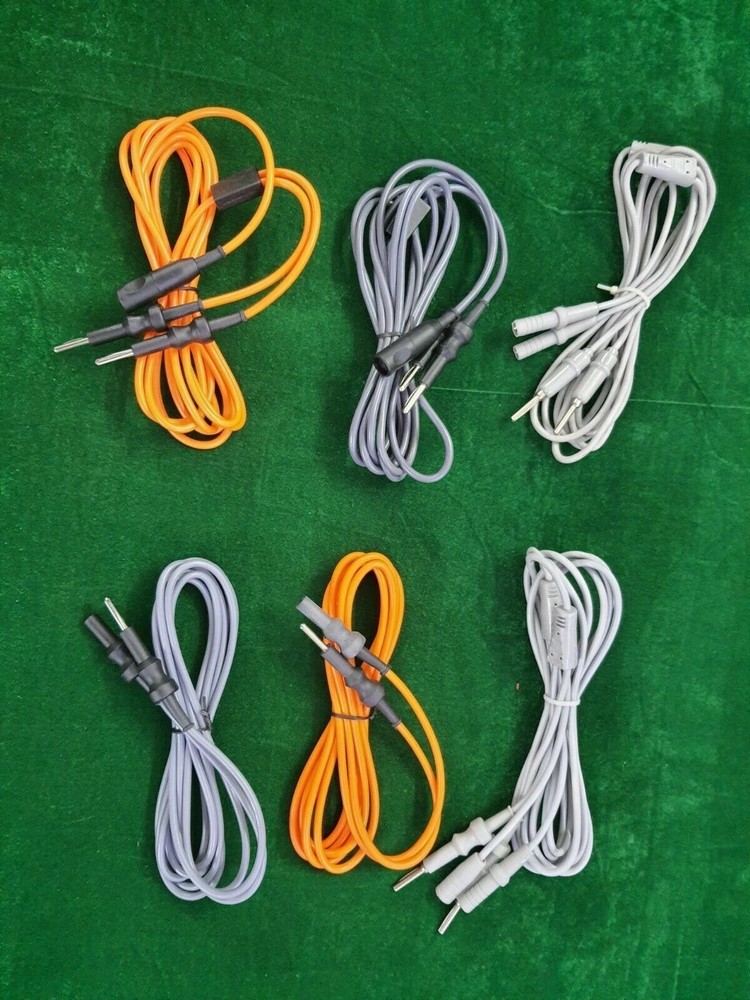 6pcs Laparoscopic Bipolar Cable Monopolar Cable Vessel Sealer Cable TURP Cable