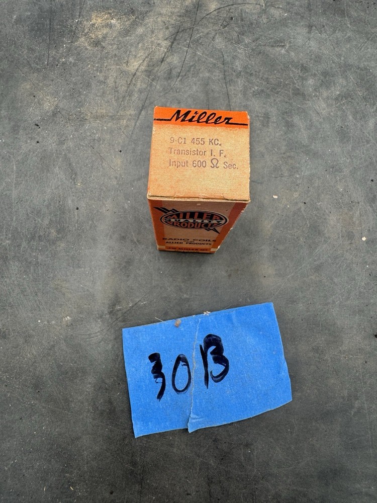 VINTAGE NOS Miller 9-C1 Transformer