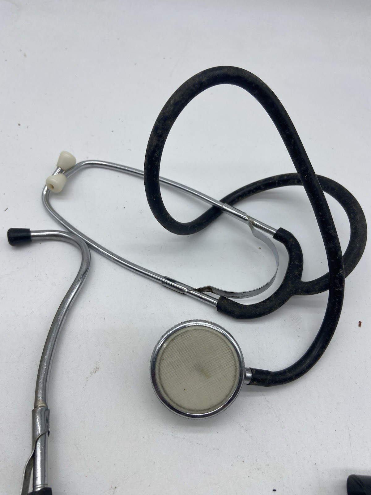 vintage stethoscope parts lot estate find untested