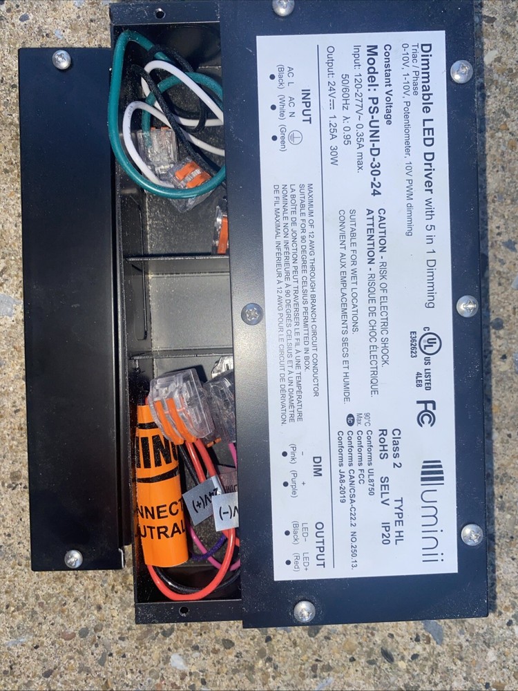 Dimmable LED Driver With 5 In 1 Dimming