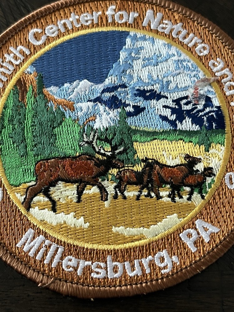 2005 NED SMITH CENTER FOR NATURE AND ART PATCH 4" DIAMETER