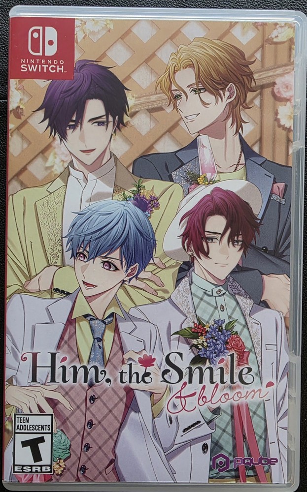 Him, the Smile and Bloom Nintendo Switch Replacement Case *NO GAME*