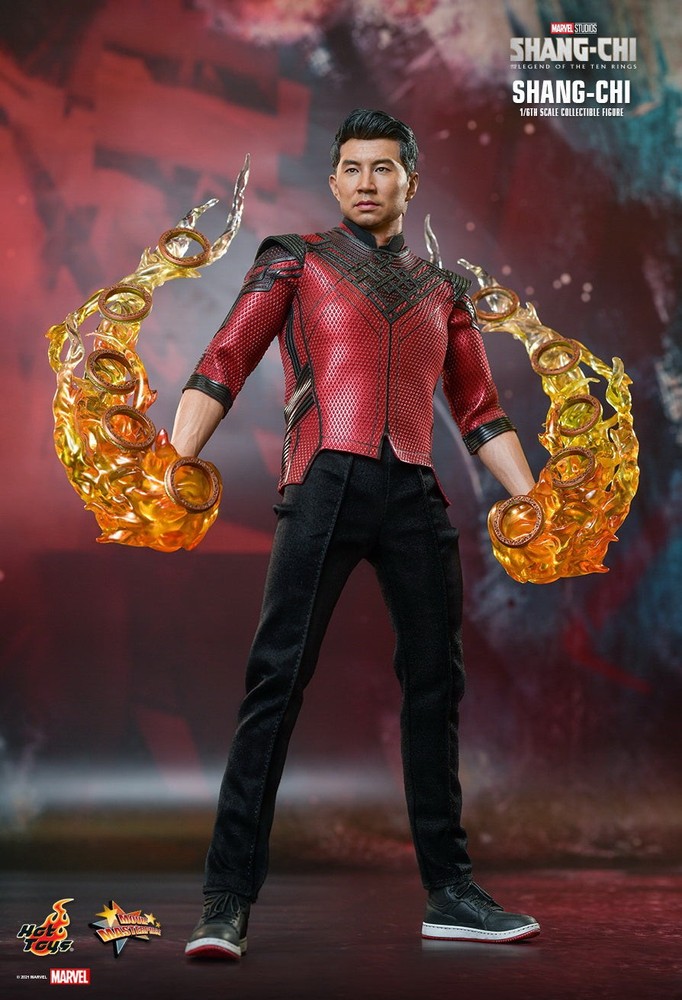 1/6 Scale Toy Shang Chi - Hang Chi - Rings Fire FX (Type 2)