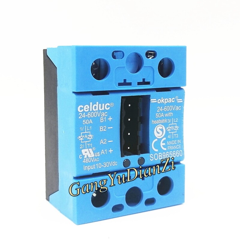 1PCS NEW FOR Celduc solid state relay SOB965660 50A 24-600VAC