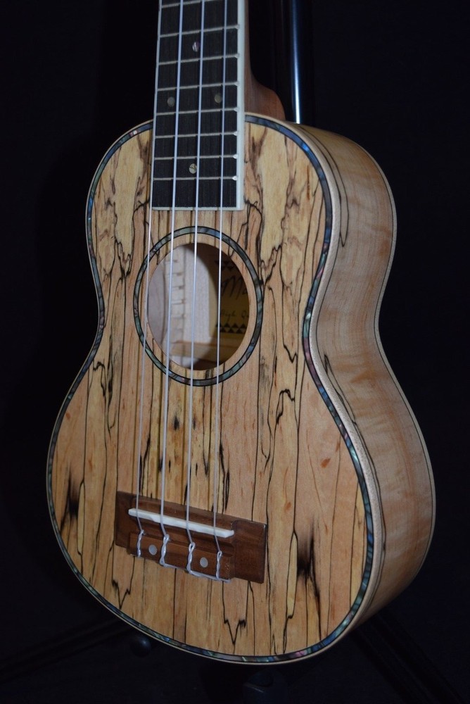 Maui Ukulele Co. Spalted Maple Soprano