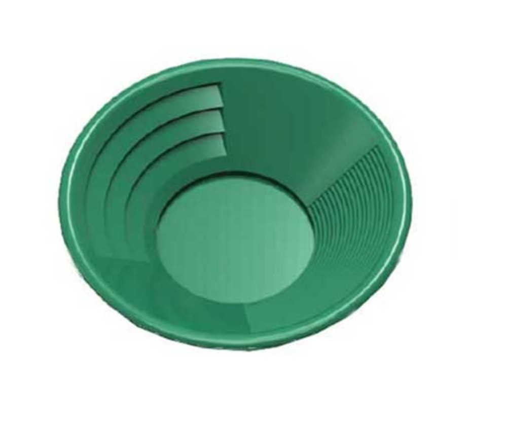 26pc Green Mini / Large Gold Classifier Screen & Gold Pan Panning Kit & More