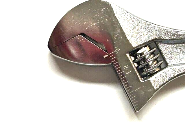 10" ADJUSTABLE WRENCH CHROME PLATED CRESCENT AC210BK