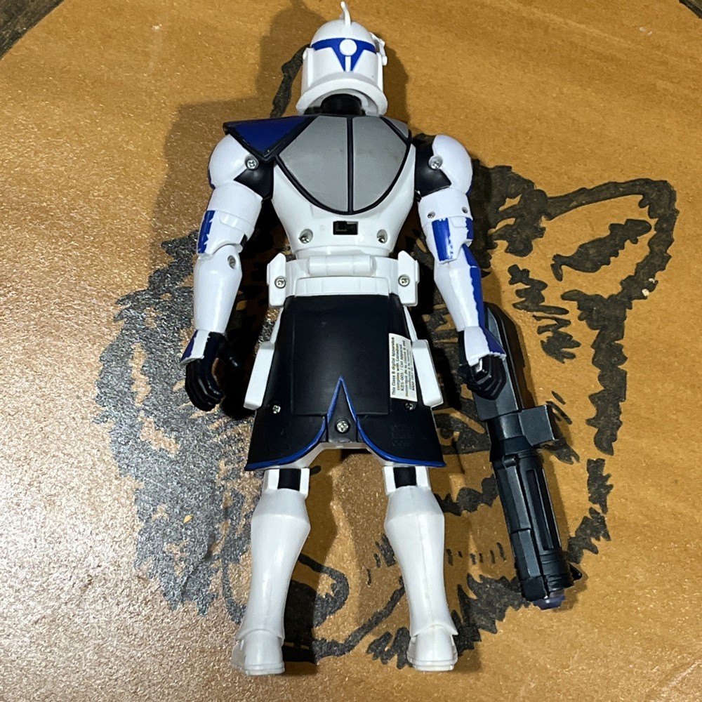 Talking Captain Rex Star Wars Force Battle Clone Wars