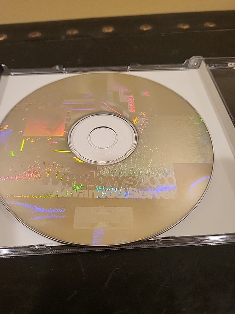 Microsoft Windows 2000 Advanced Server CD Operating System X05-03318 Product Key