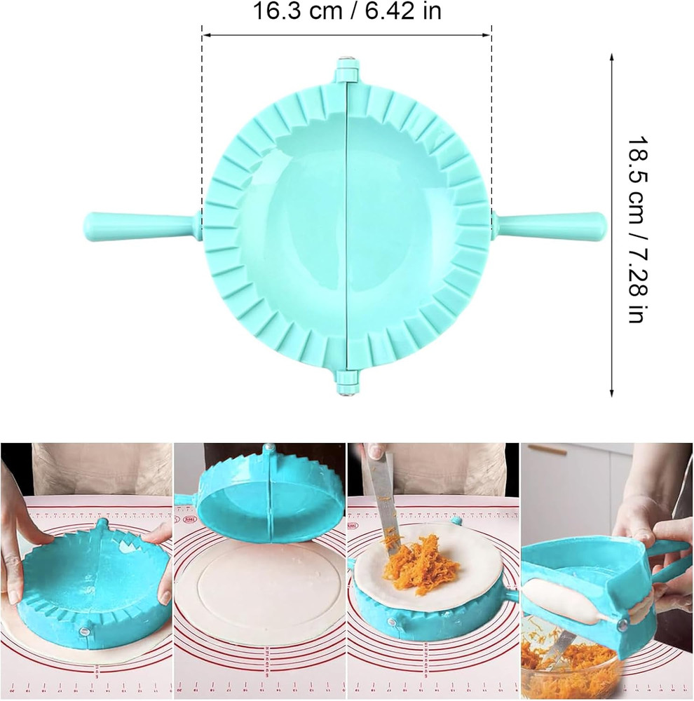 Dumpling Maker,Empanada Maker Press,Tortilla Folder,Tortilla Crimper,Pasta Makin