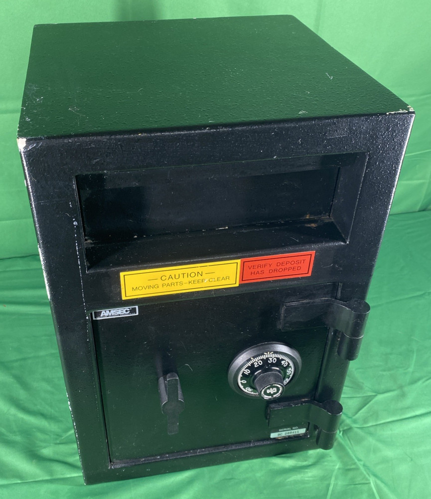 Amsec Front Loading Depository Drop Safe American Security Products Co