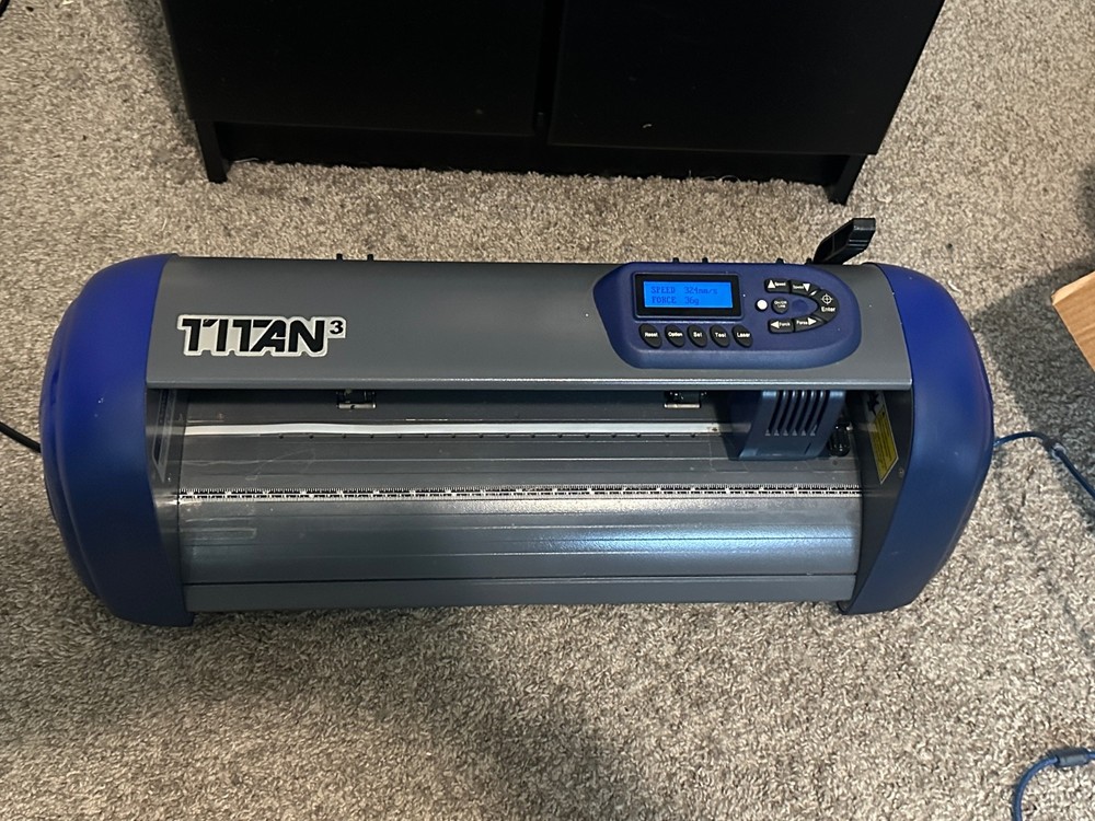 USCutter Titan 15 inch Craft Vinyl Cutter Plotter No Software
