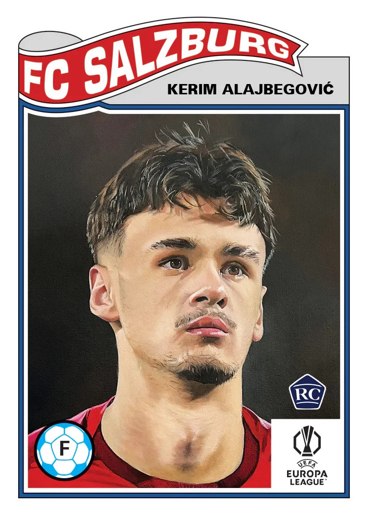Kerim Alajbegovic & Giuliano Simeone UCC Topps Living Set 865 RC & 866 Presale