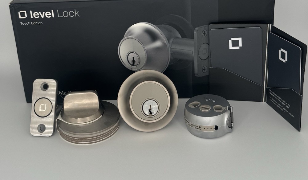 Level Lock Touch Edition The Invisible Smart Lock Works With Alexa/Ring Open Box