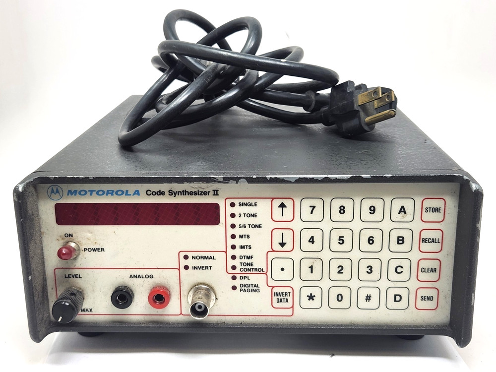 MOTOROLA CODE SYNTHESIZER 2 II w/CORD- MODEL# R1151A
