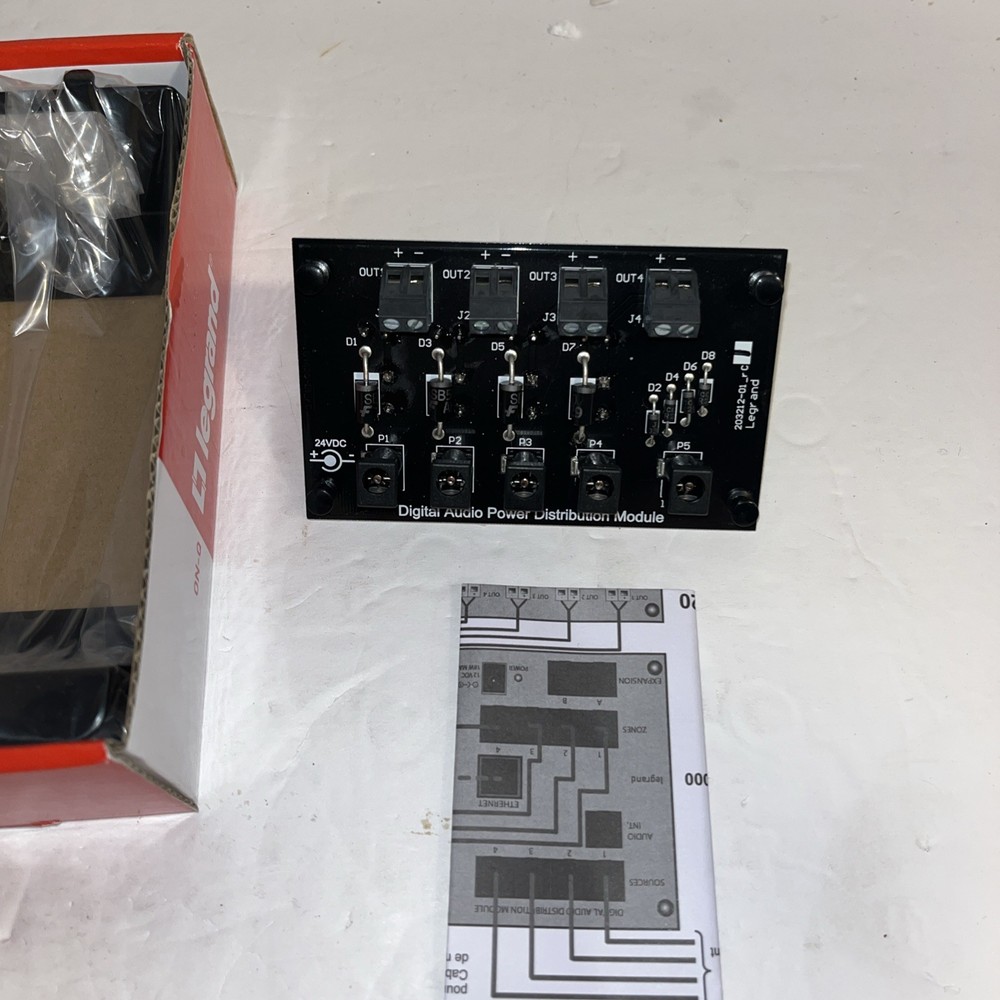 Legrand PW 1020 Digital Audio Power Distribution Module PW1020