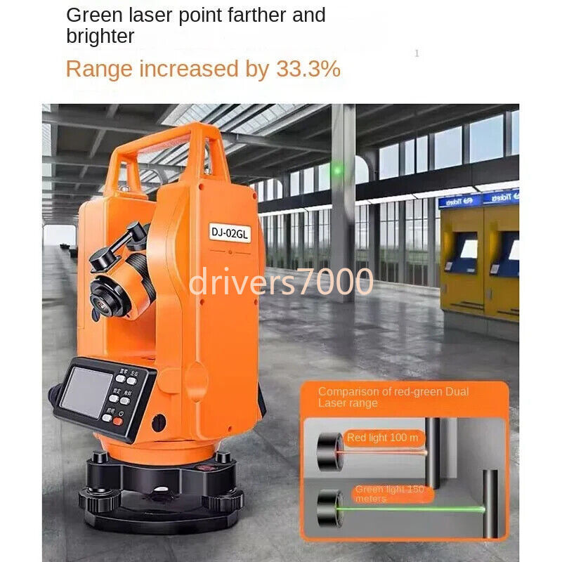 Single/double Laser Electronic Theodolite Construction Engineering Surveying