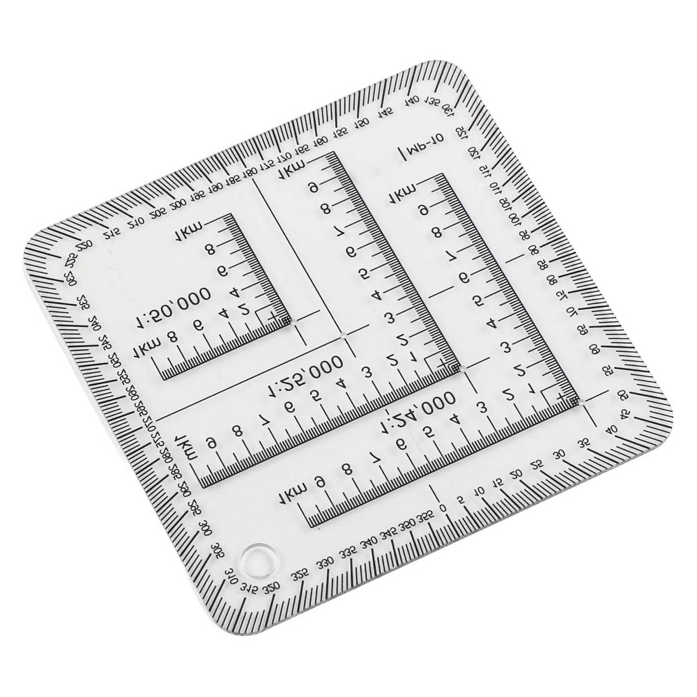 Easily Operable Geographic Coordinate Ruler for Engineers and Students