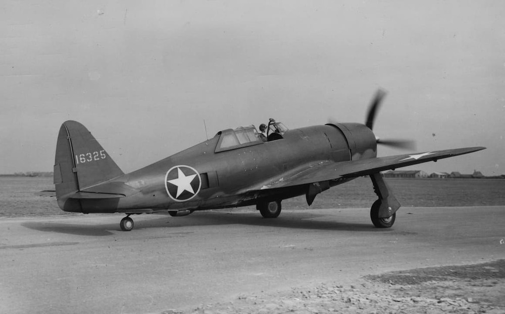 WW2 USAAF Army Aircraft - MAIN COMPONENT DATA PLATE - P-47 C RAZORBACK - RARE!