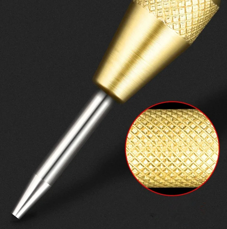 Automatic Center Punch 5 Inch Adjustable Spring Metal Marking Tool