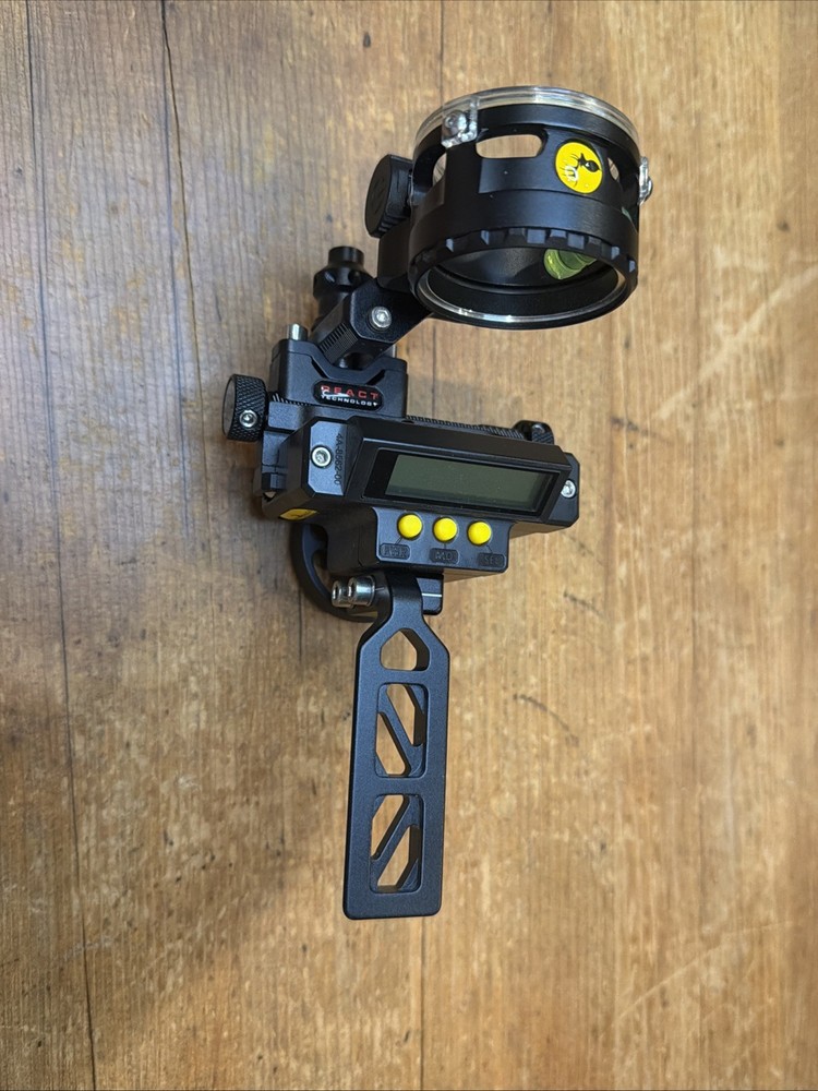 Trophy Ridge Digital React One Pin Sight Mathews Bridgelock Dovetail Left Hand