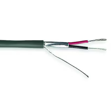 Carol C0450a.41.10 Tray Cable, Shielded, 22/2,  1000 Ft.