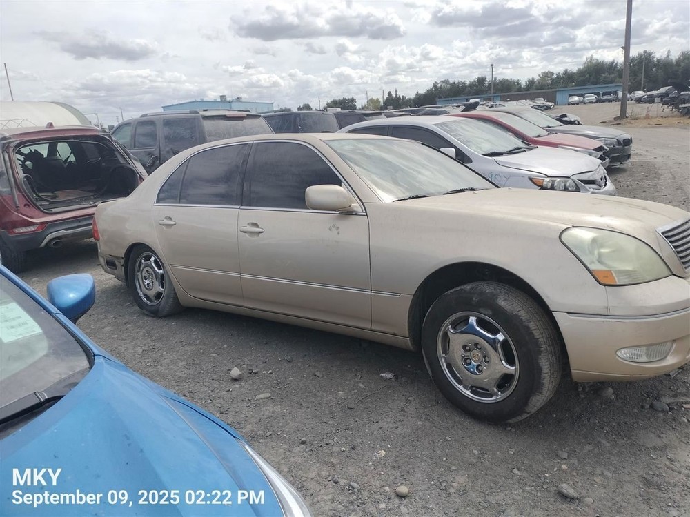 RIGHT GOLD ROCKER PANEL MOULDING OEM 2003 LEXUS LS430