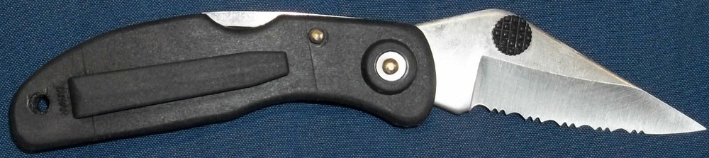 SHARP EAGLE 4" SERRATED LOCKBACK JY-7001S