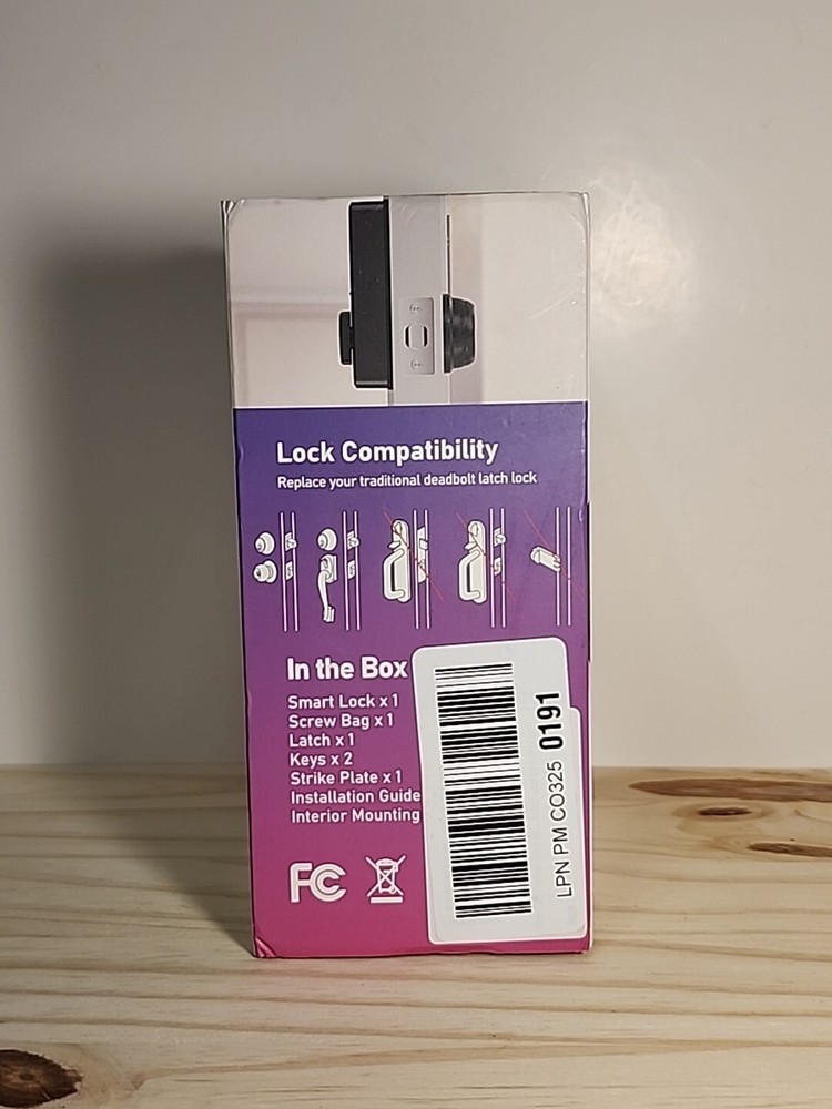 GeekTale RD02 Smart Deadbolt Keyless Entry Fingerprint & App Controlled