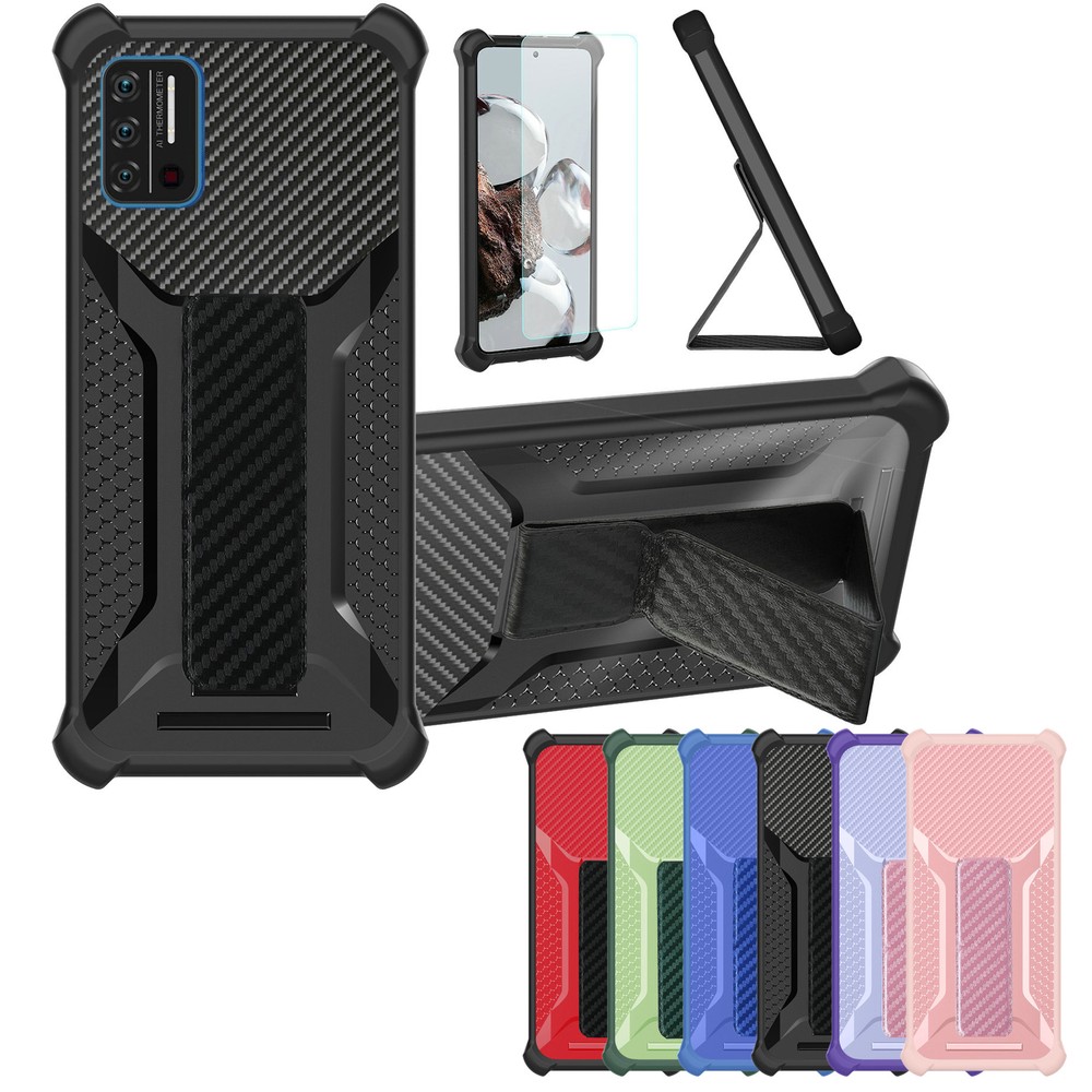 for UMIDIGI A7S Phone Case Cover Glass Screen Protector A1