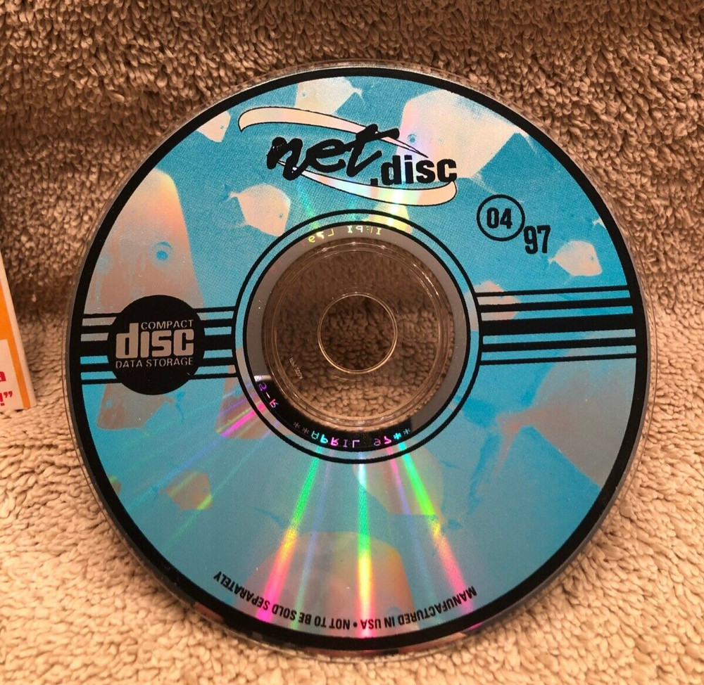 CD-Rom by "net.disc", Software - 1997