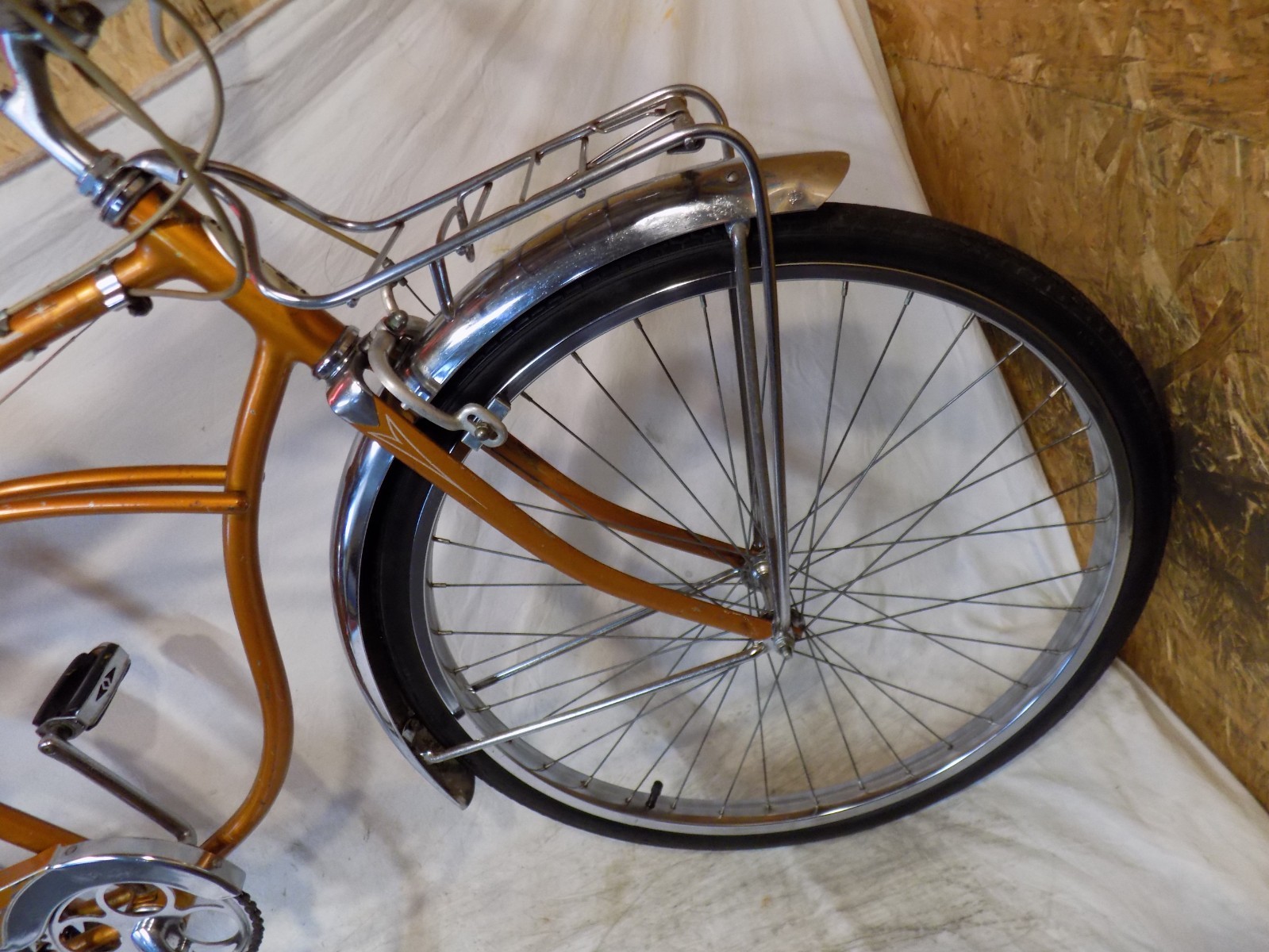 1965 SCHWINN CORVETTE II MENS 3-SPEED COPPERTONE CRUISER BIKE JAGUAR PANTHER S7!