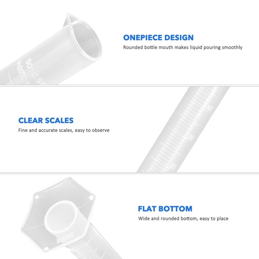 Graduation Markings Measuring Cylinder Triangular Graduated Cylinders Clear