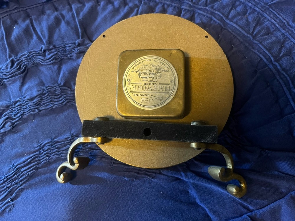 Vintage Time Works Clock, Berkeley, California
