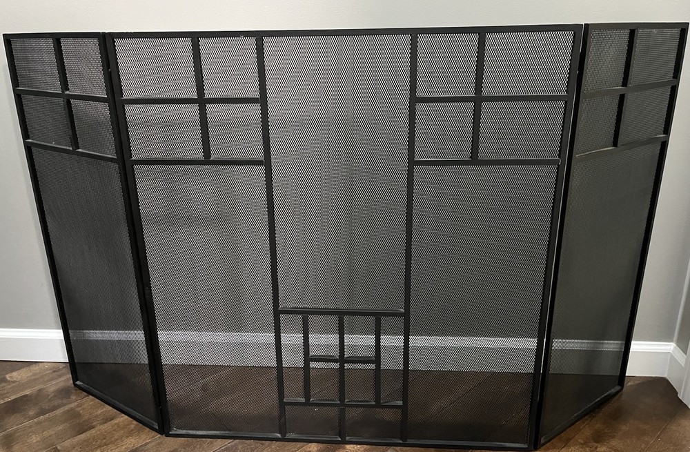 Frank Lloyd Wright Collection Fireplace Screen Stewart Residence Never Used