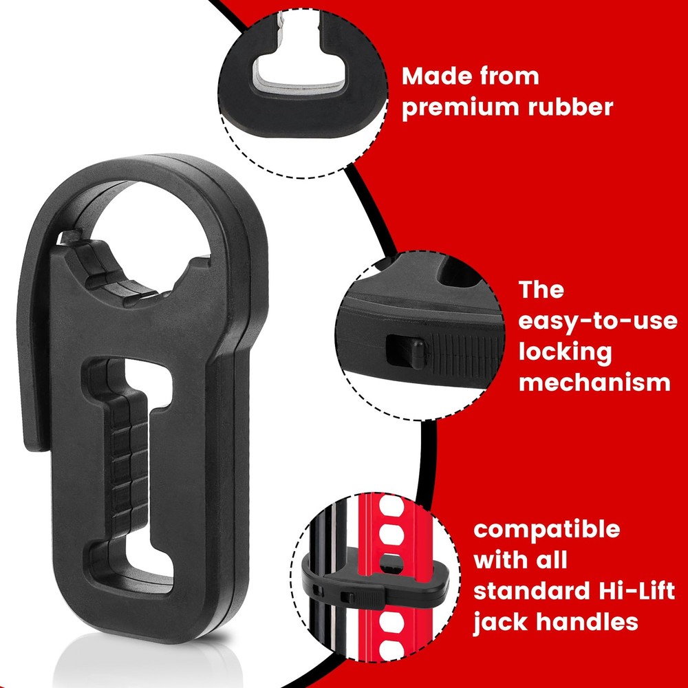 Jack Handle Keeper Compatible with Hi-Lift