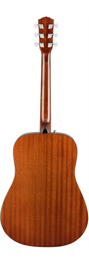 Fender CD-60S Solid Top Dreadnought Acoustic Guitar - All Mahogany