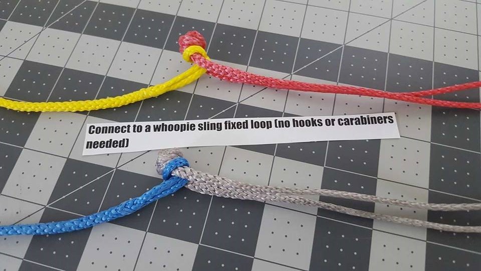 (((Evo loops))) 8 inch continuous shackle loops carabiner replacement